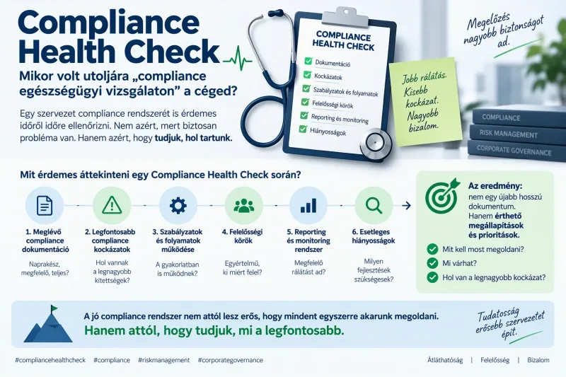 Compliance Egészségügyi vizsgálat